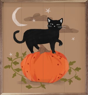 Halloween Cat By Nina Blue